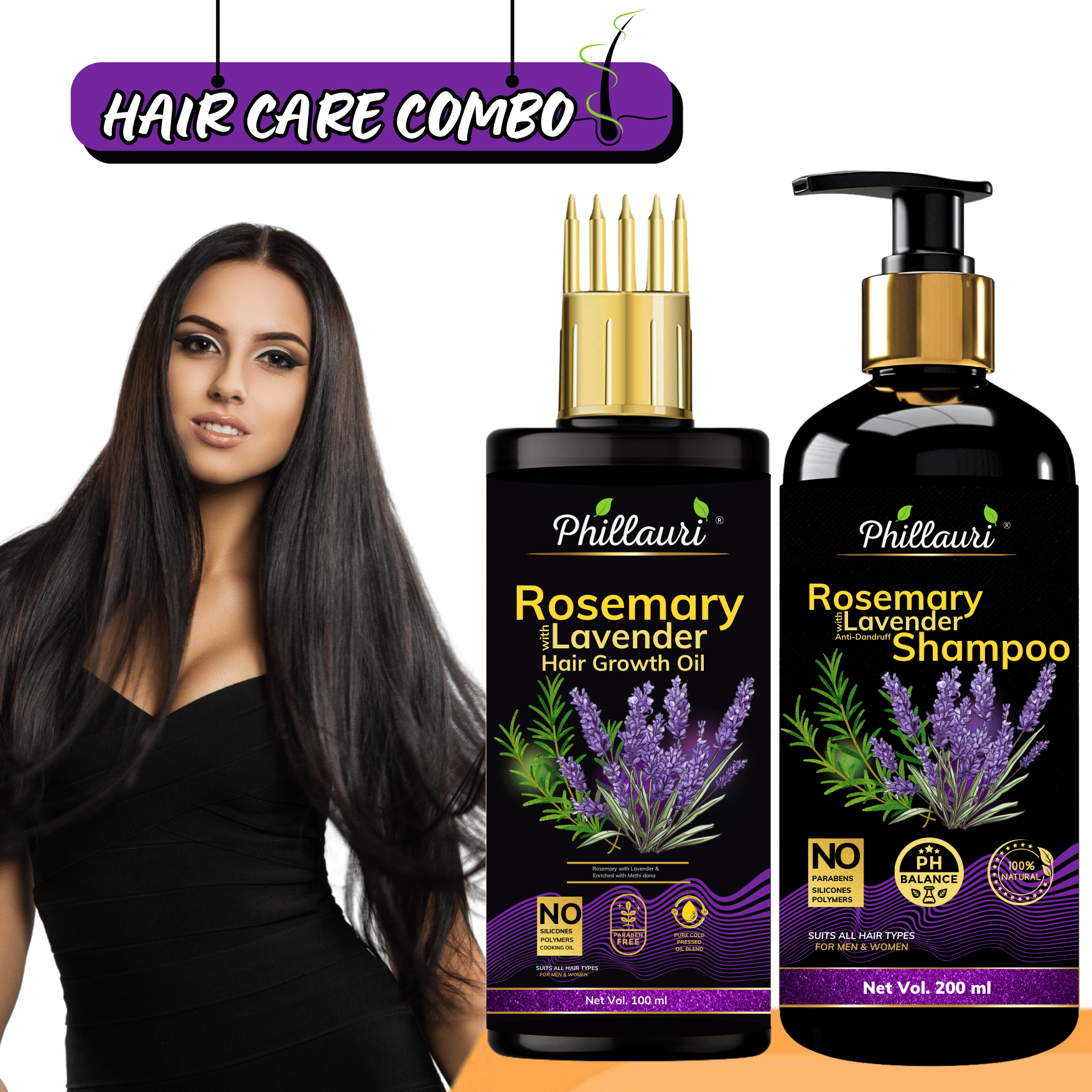 Phillauri - Anti Hair Fall Rosemary Oil 300 ml ( Pack of 1 )