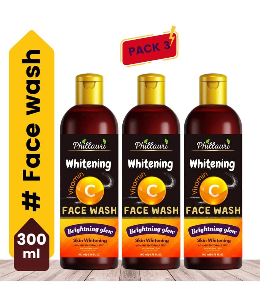 Phillauri - Uneven Skin Tone Reducing Face Wash For All Skin Type ( Pack of 3 ) Phillauri - Uneven Skin Tone Reducing Face Wash For All Skin Type ( Pack of 3 )
