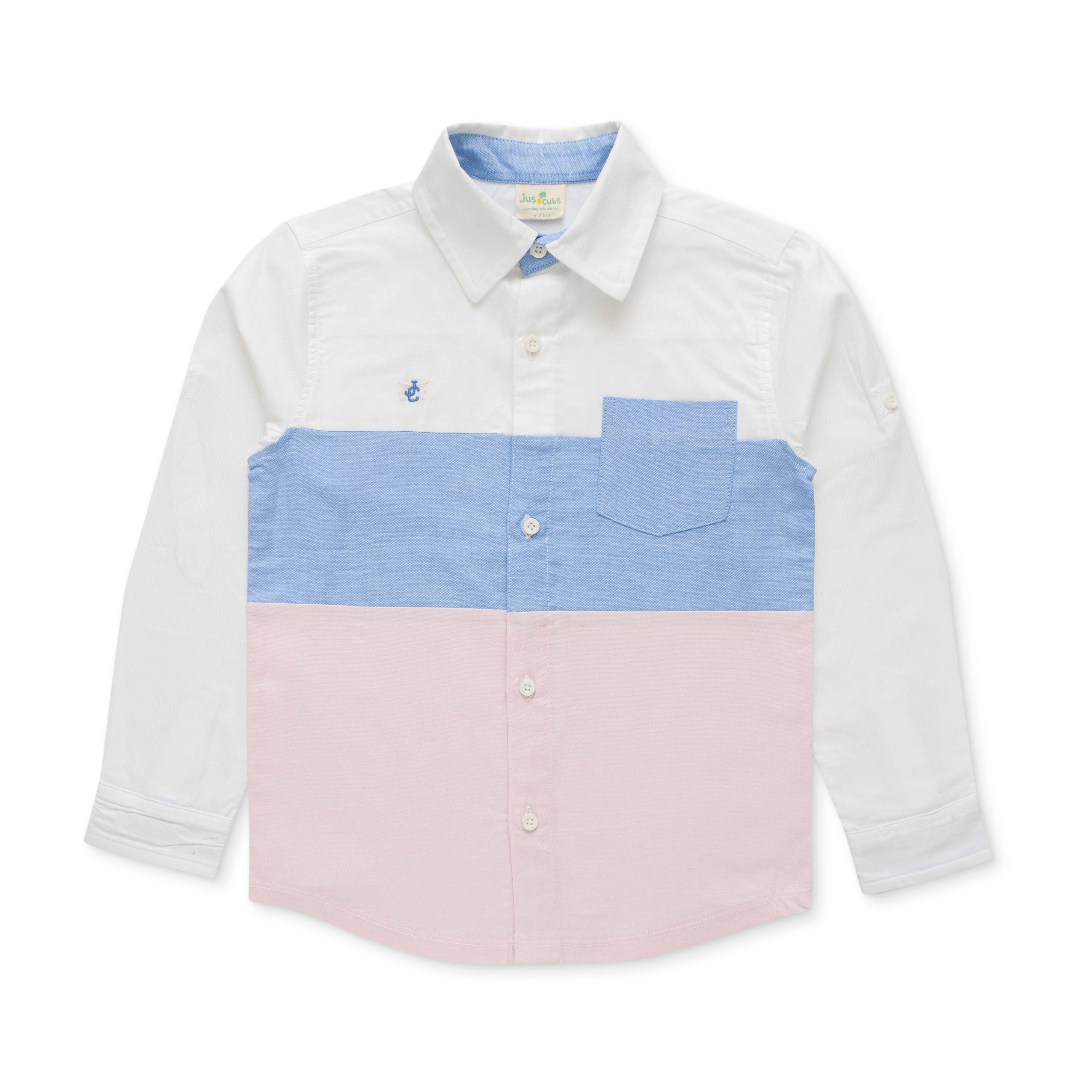 Juscubs Pack of 1 Boys 100% Cotton Full Sleeves Shirt ( Multi Color ) Juscubs Pack of 1 Boys 100% Cotton Full Sleeves Shirt ( Multi Color )