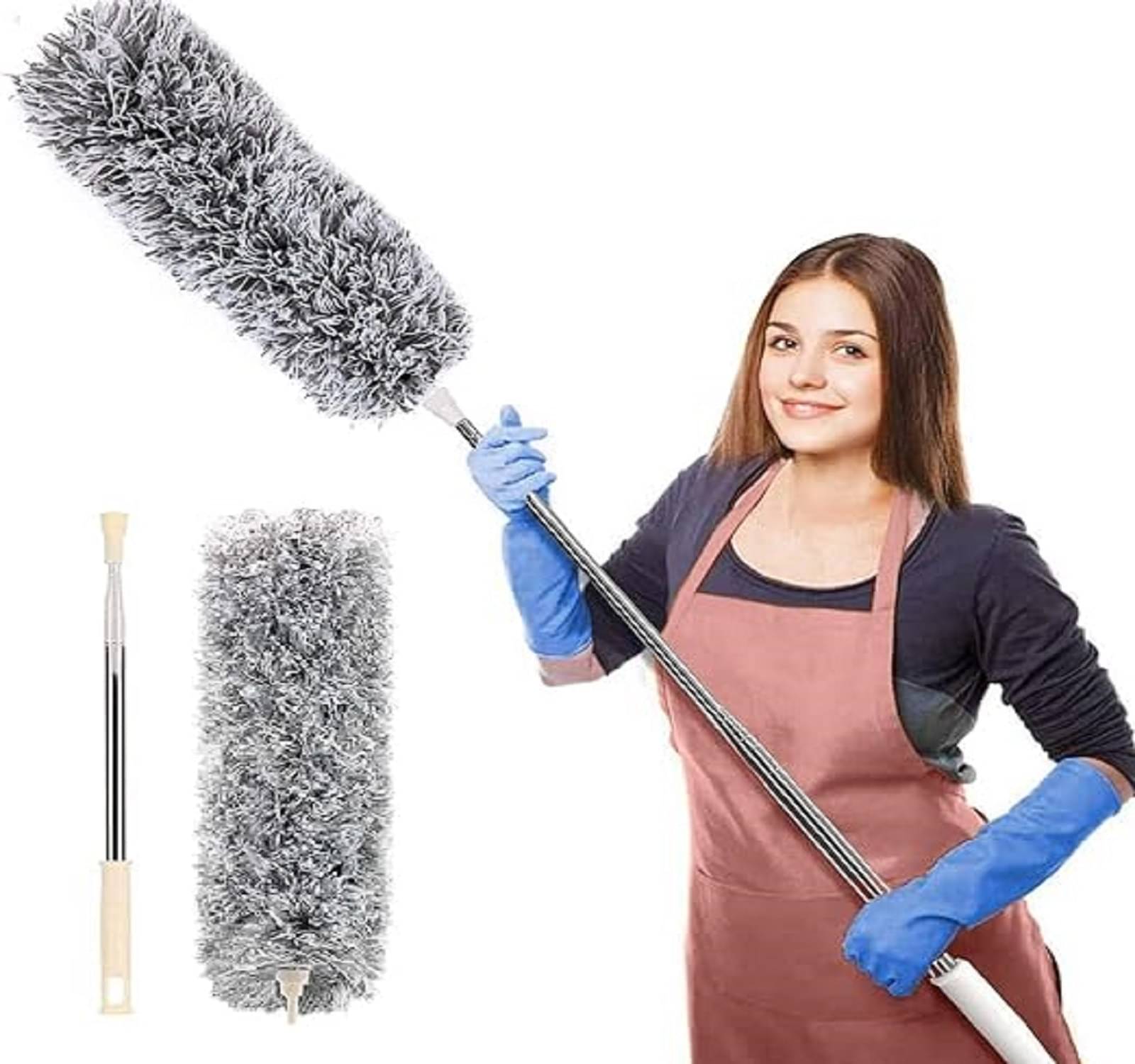     			dust n shine - Microfibre Household Cleaning Microfiber Duster ( Pack of 1 )