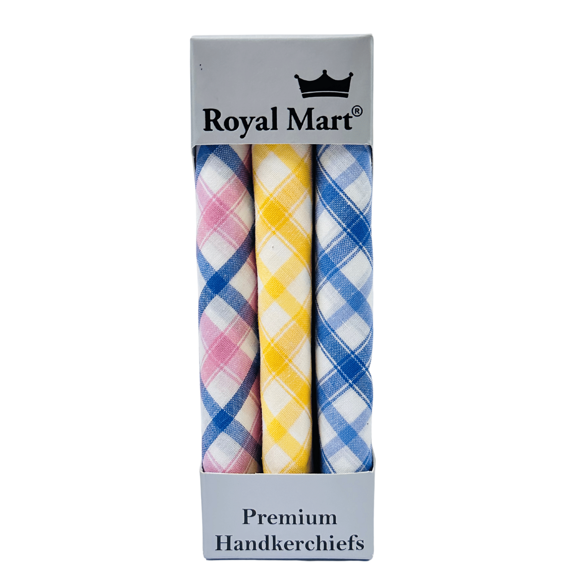     			royal mart Premium Cotton Handkerchief 11*11 - Color Prints for Women/Girl/Design Will Vary ["Multicolor"] Handkerchief - Pack of 3