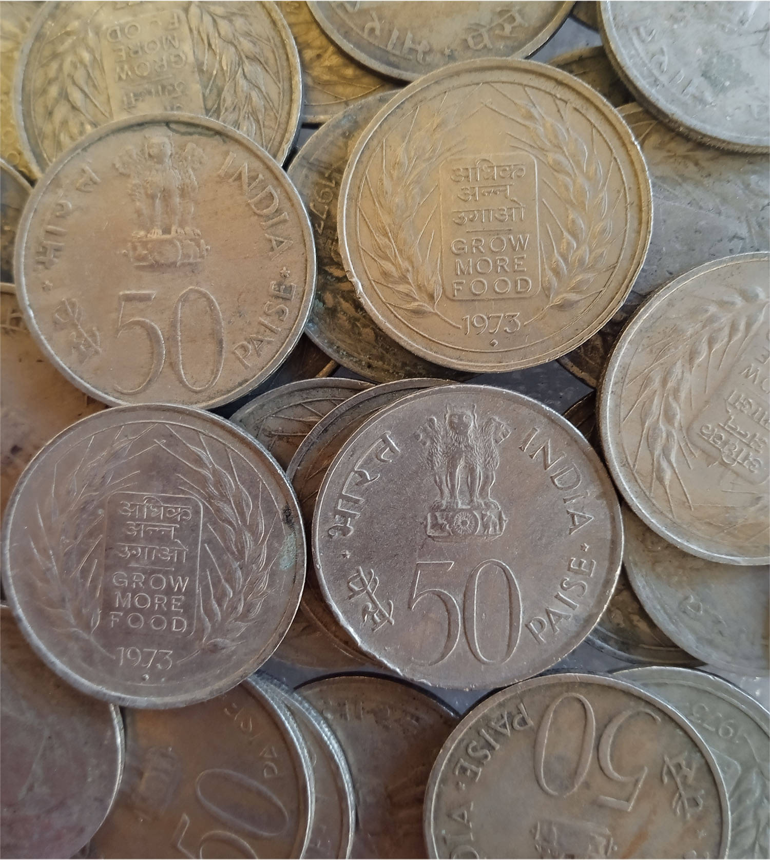     			50P GROW MORE FOOD  CIRCULATON CONDITION