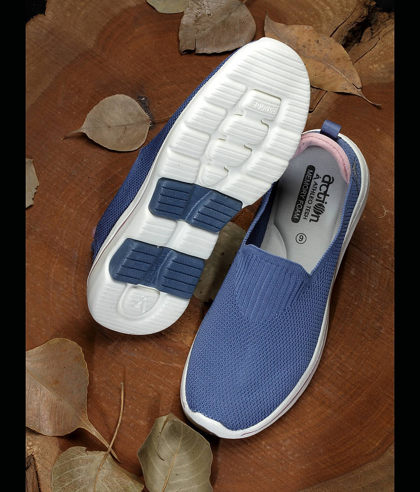 Action - Blue Women's Running Shoes