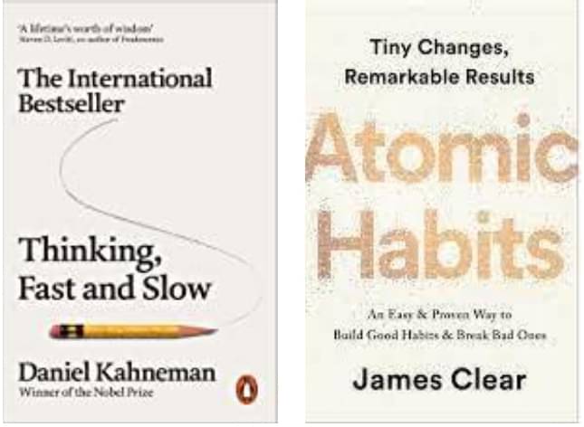     			Atomic Habits + Thinking Fast And Slow