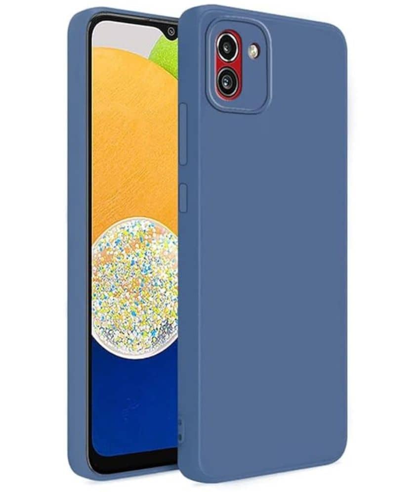 Case Vault Covers - Silicon Soft cases Compatible For Silicon Samsung Galaxy A03 ( Pack of 1 )
