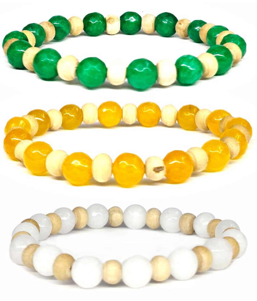 DAIVYA WELLNESS - Multicolor Bracelet ( Pack of 3 ) - Bangles & Bracelets | Buy online on ZillyBuy