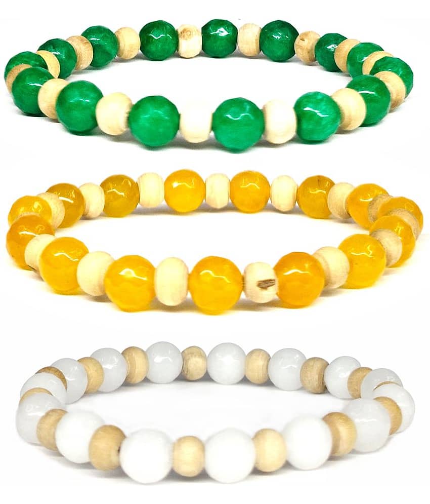DAIVYA WELLNESS - Multicolor Bracelet ( Pack of 3 ) - Bangles & Bracelets | Buy online on ZillyBuy