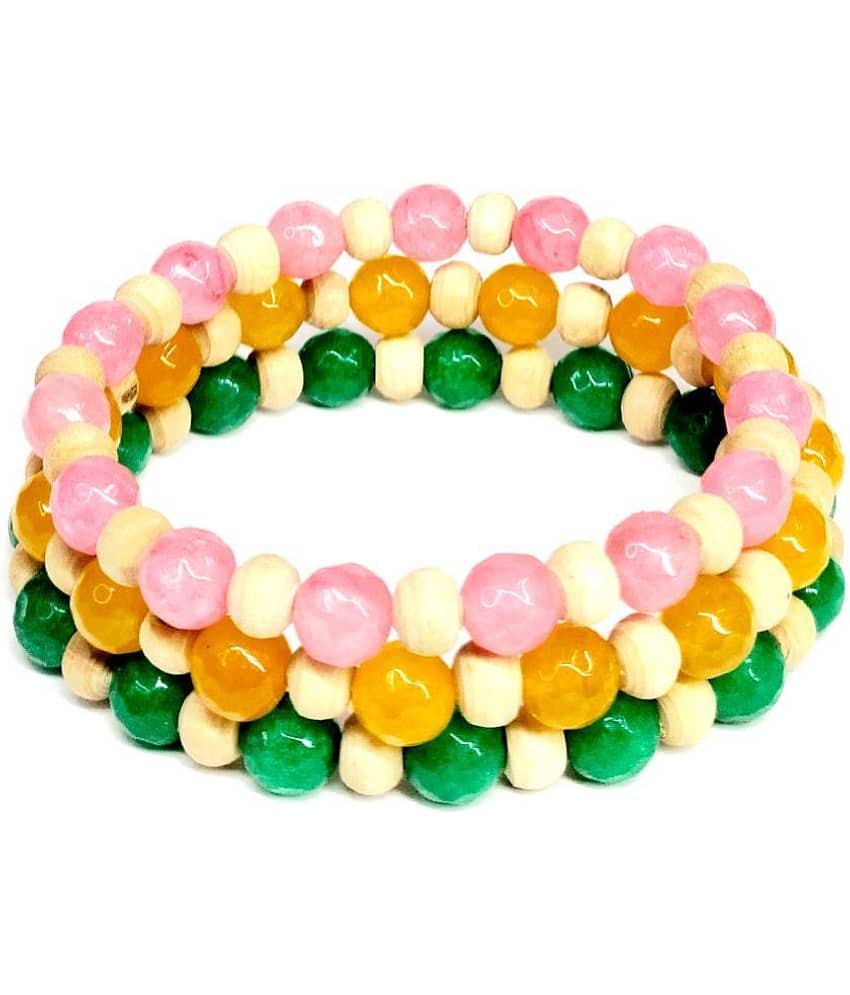DAIVYA WELLNESS - Multicolor Bracelet ( Pack of 3 ) - Bangles & Bracelets | Buy online on ZillyBuy