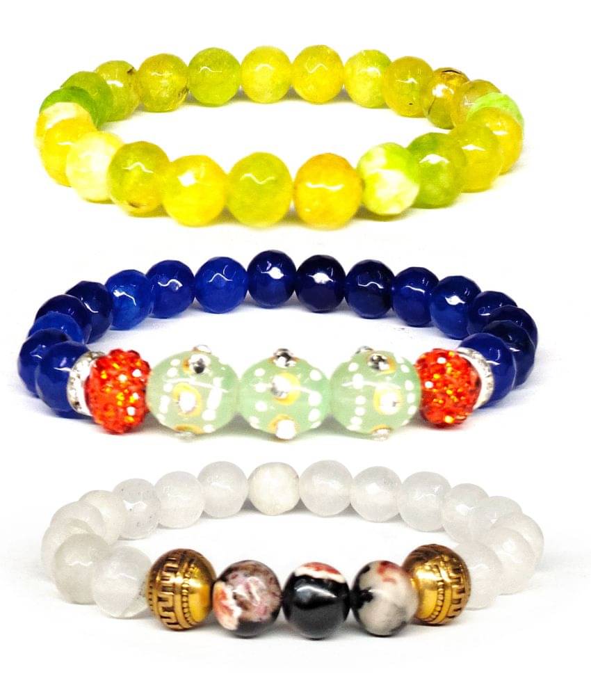     			DAIVYA WELLNESS - Multicolor Bracelet ( Pack of 3 )