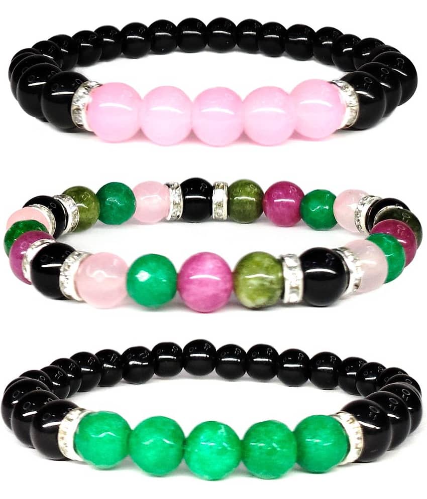 DAIVYA WELLNESS - Multicolor Bracelet ( Pack of 3 ) - Bangles & Bracelets | Buy online on ZillyBuy