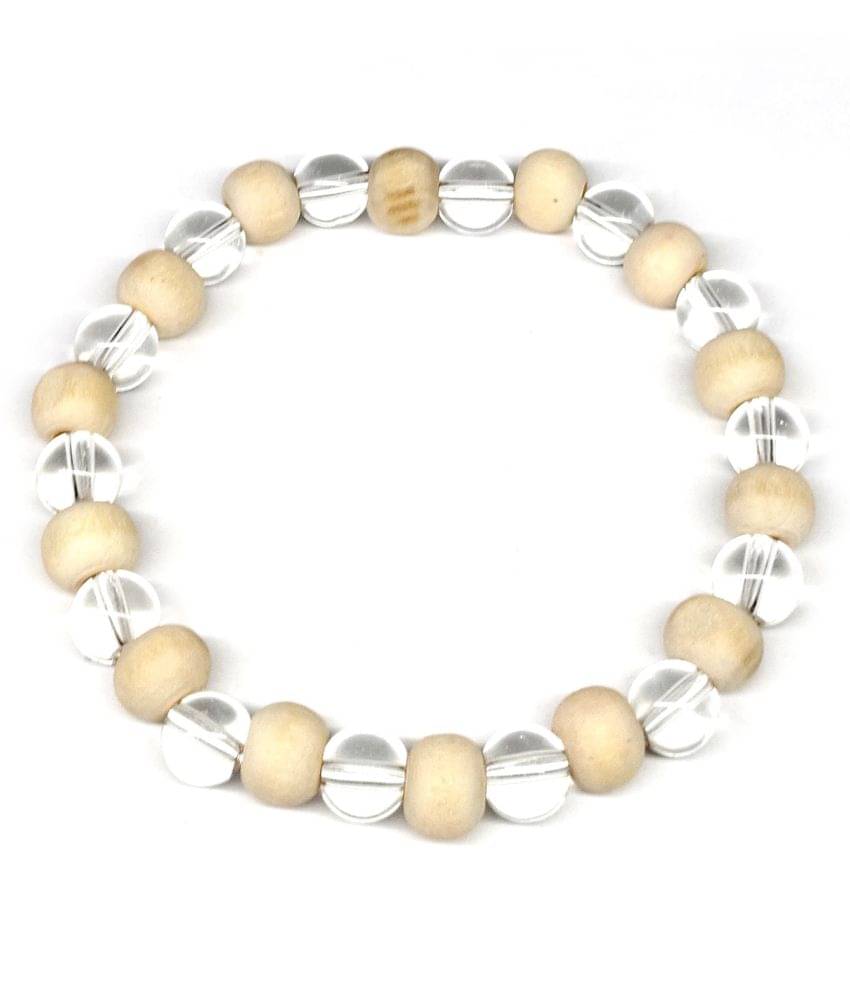     			DAIVYA WELLNESS - White Bracelet ( Pack of 1 )