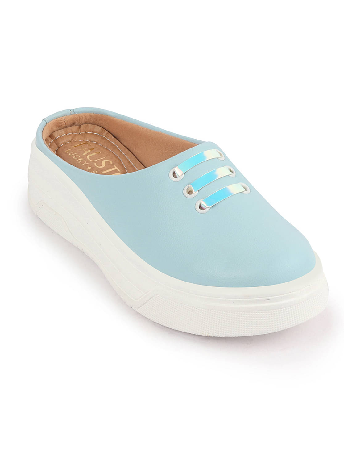     			Fausto - Blue Women's Slip On