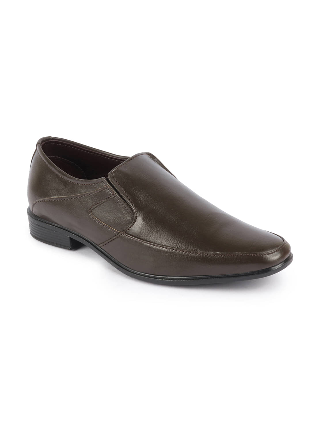 Fausto - Brown Men's Slip On Formal Shoes Fausto - Brown Men's Slip On Formal Shoes