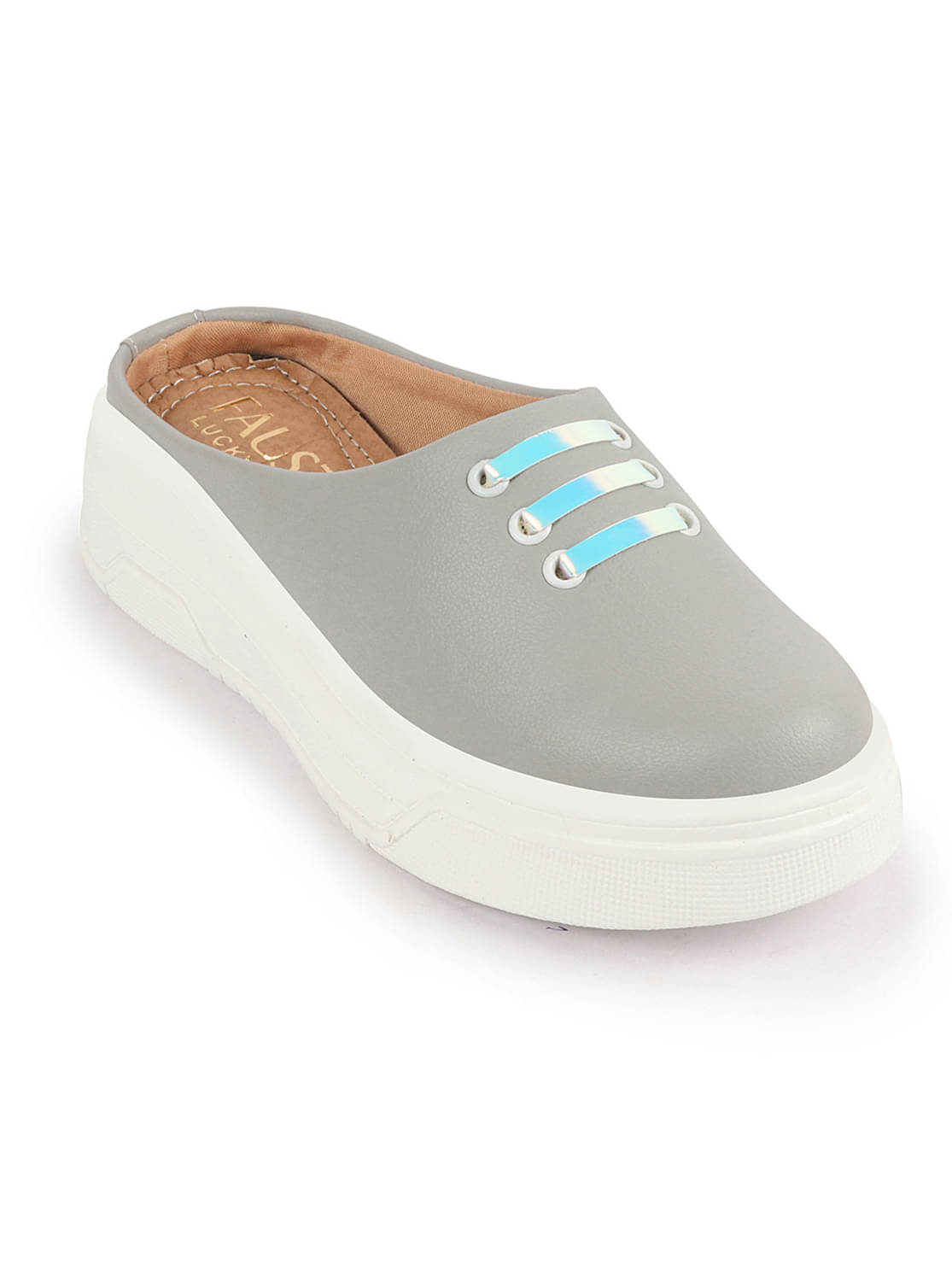     			Fausto - Gray Women's Slip On