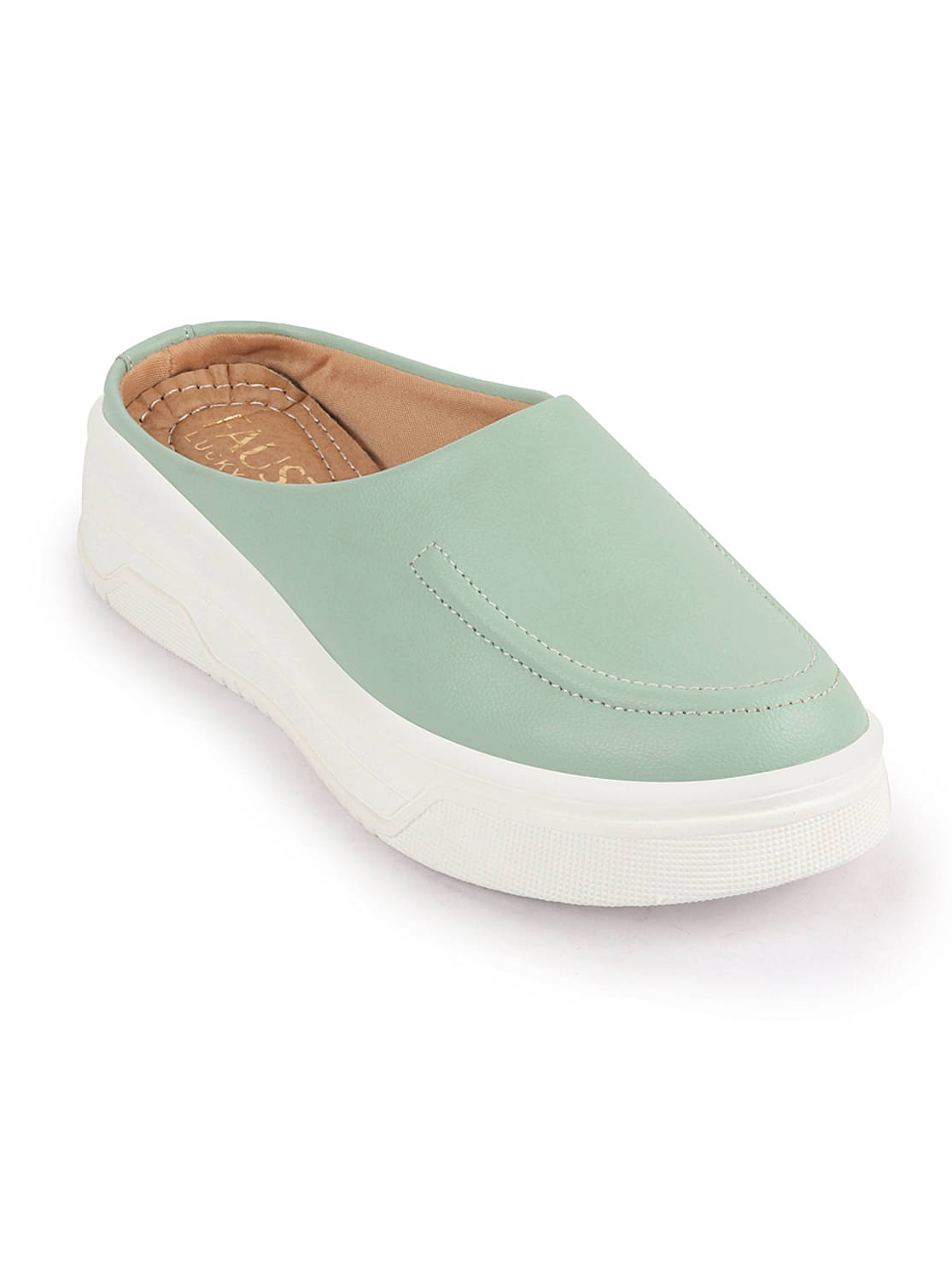    			Fausto - Green Women's Slip On