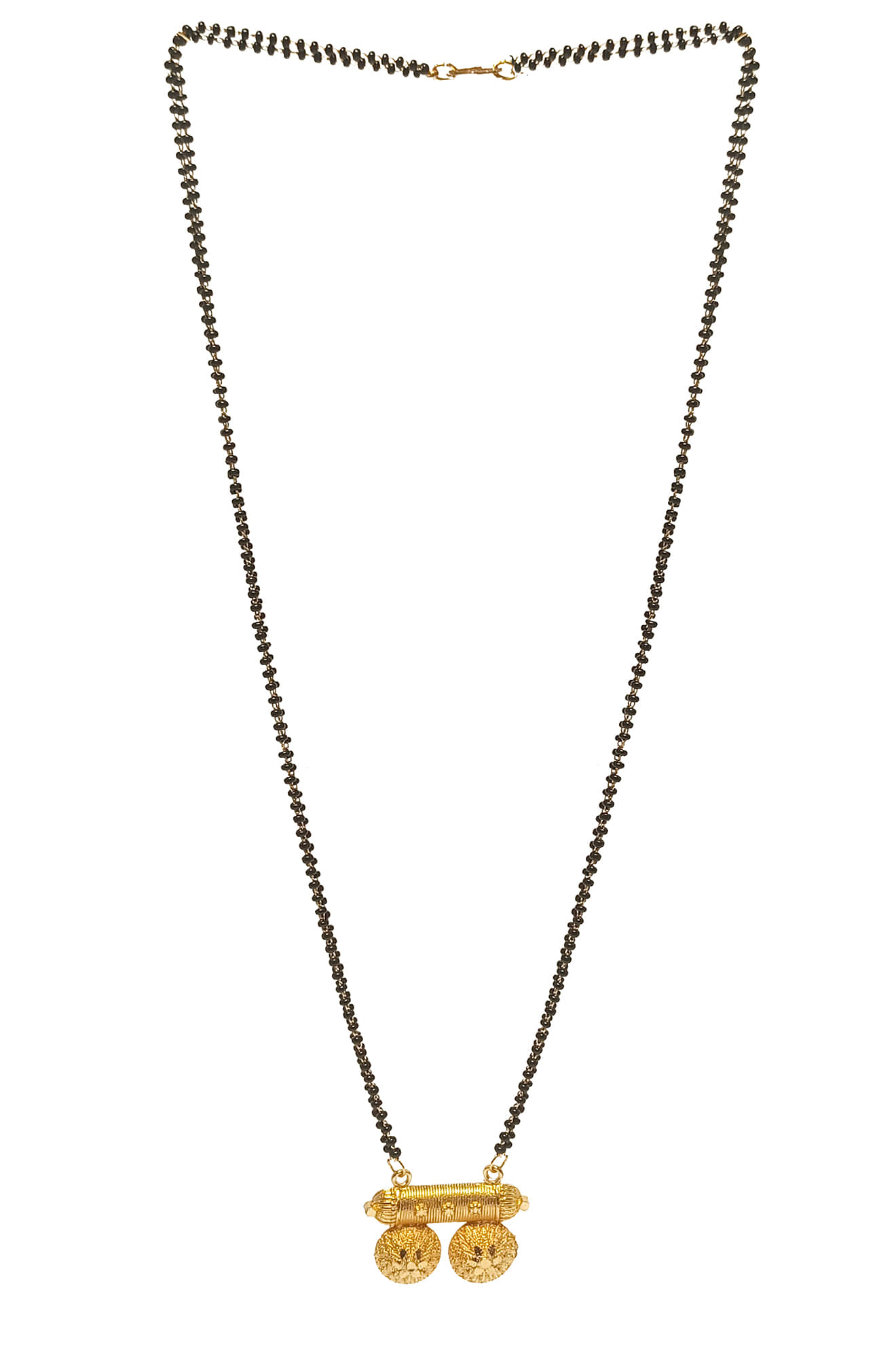 JIPPA - Golden Mangalsutra ( Pack of 1 )