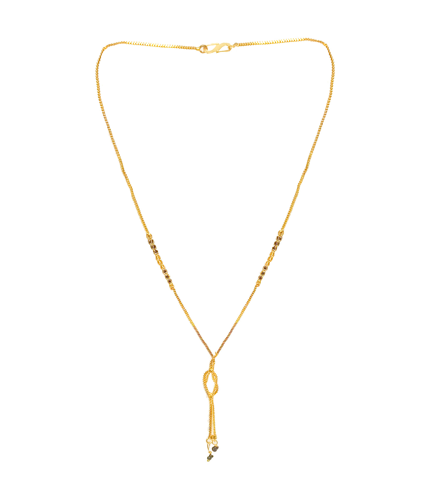 JIPPA - Golden Mangalsutra ( Pack of 1 )