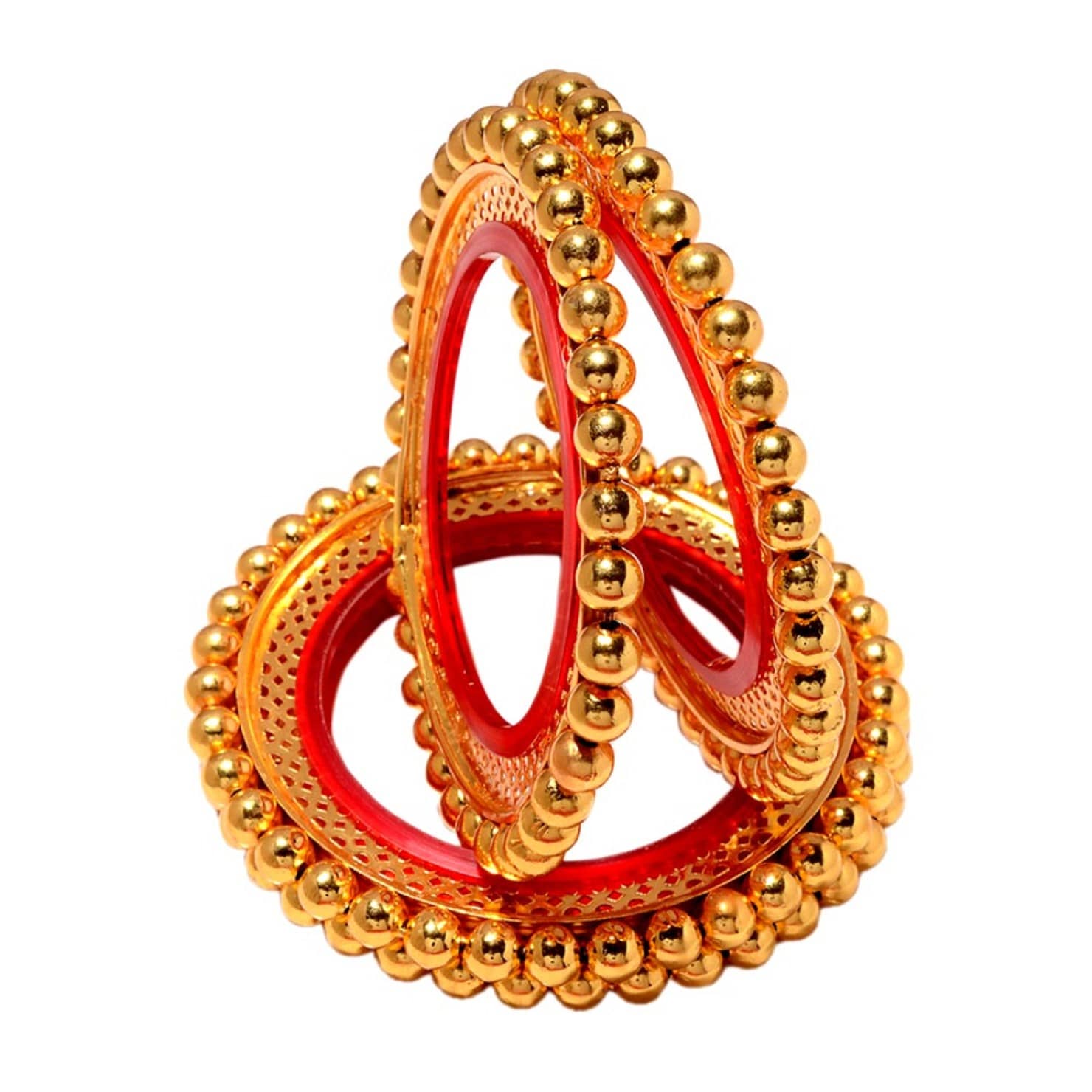 Jewar Mandi - Gold Bangle Set ( Pack of 1 ) - Bangles & Bracelets | Buy online on ZillyBuy