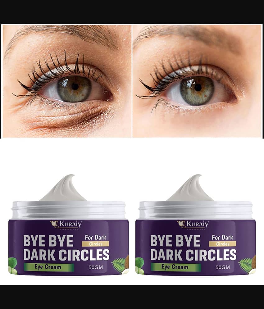 KURAIY Pure Under Eye Cream Enriched with Natural Oils to Remove Dark Circles & Wrinkles - Makeup - Eyes | Buy online on ZillyBuy