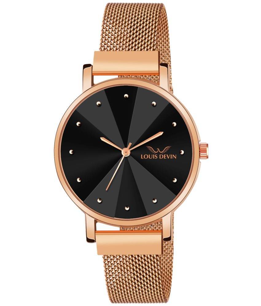     			LOUIS DEVIN - Rose Gold Metal Analog Womens Watch