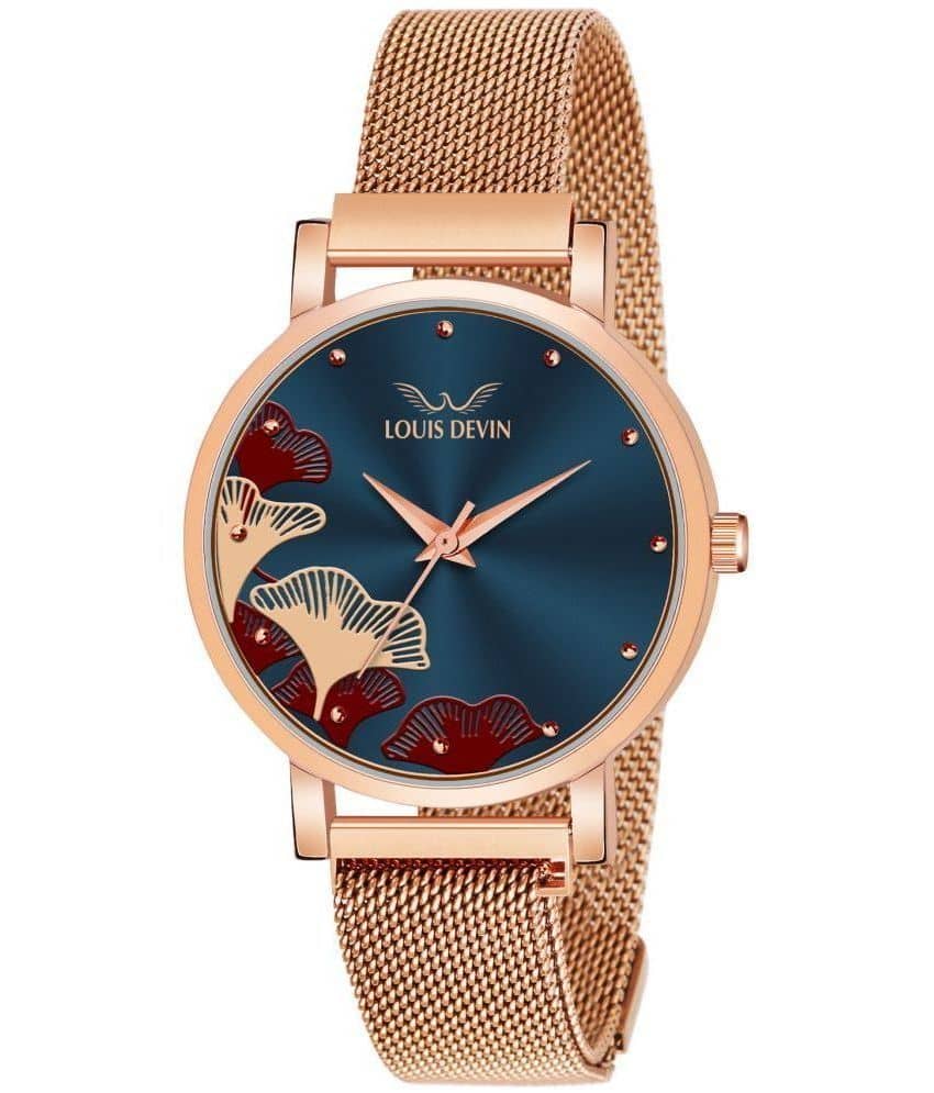 LOUIS DEVIN - Rose Gold Metal Analog Womens Watch