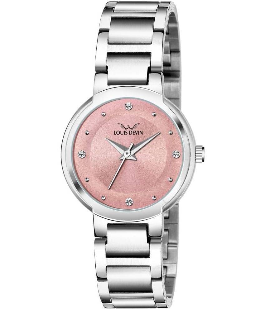     			LOUIS DEVIN - Silver Metal Analog Womens Watch