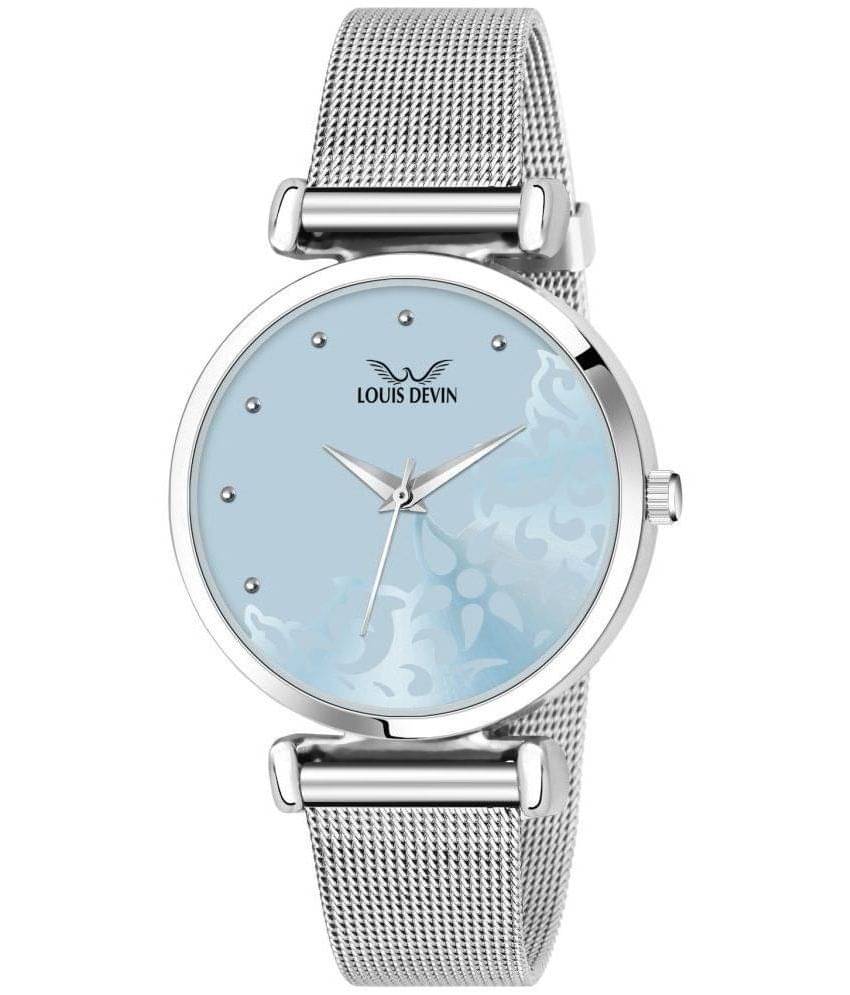     			LOUIS DEVIN - Silver Metal Analog Womens Watch