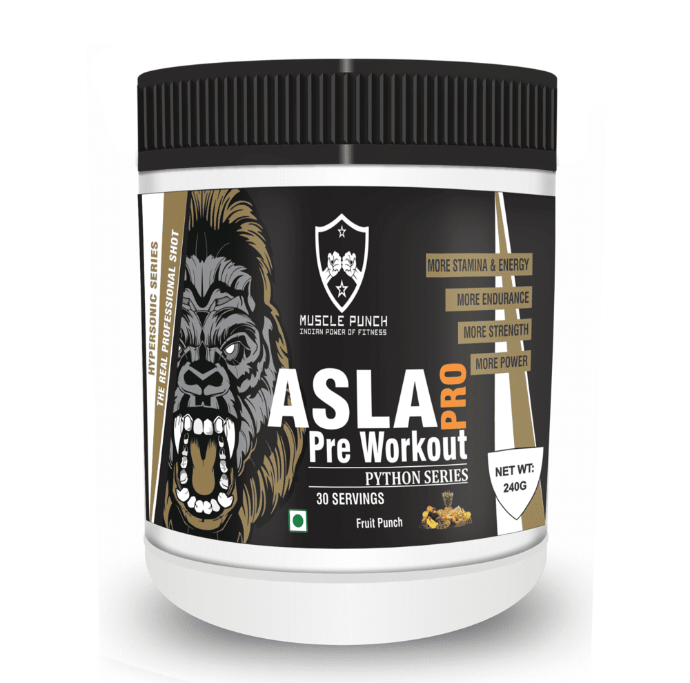 Muscle Punch Asla Pro Pre Workout Fruit Punch 240 G 240 gm Muscle Punch Asla Pro Pre Workout Fruit Punch 240 G 240 gm