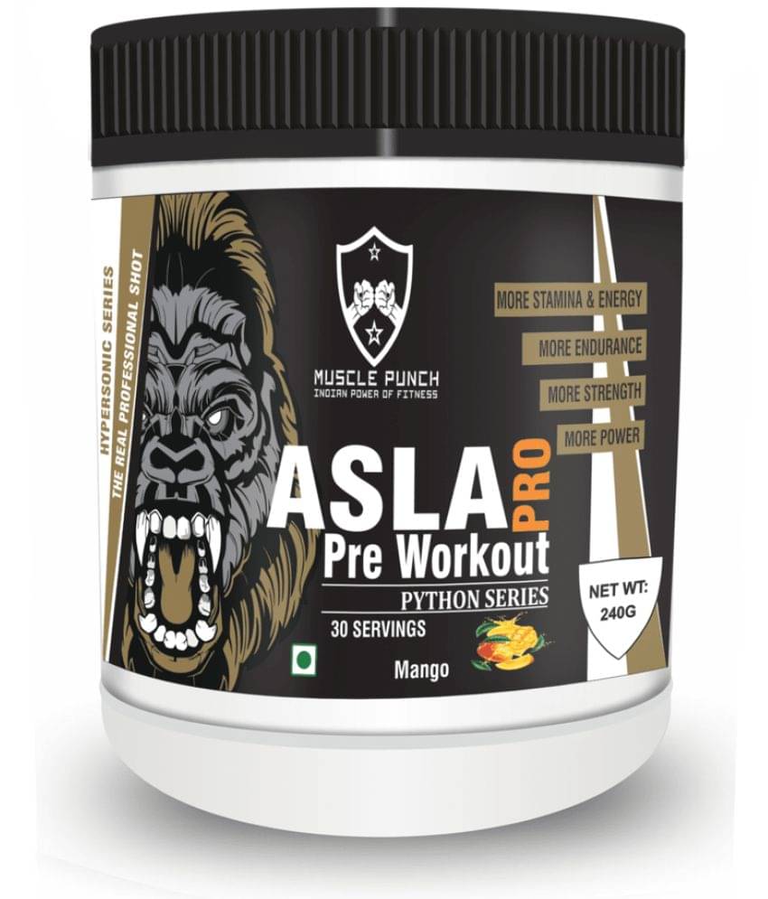     			Muscle Punch Asla Pro Pre Workout  Mango 240 gm