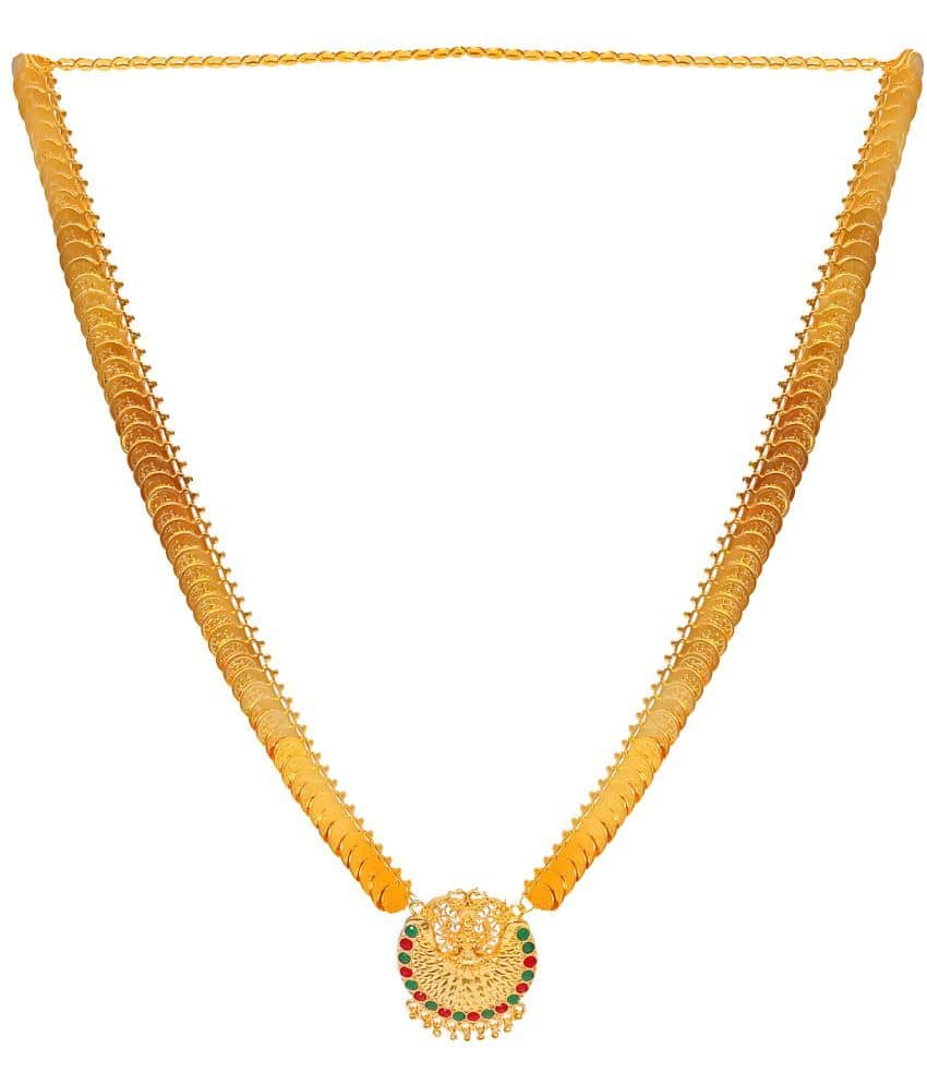 SHANKH-KRIVA - Golden Mangalsutra ( Pack of 1 )