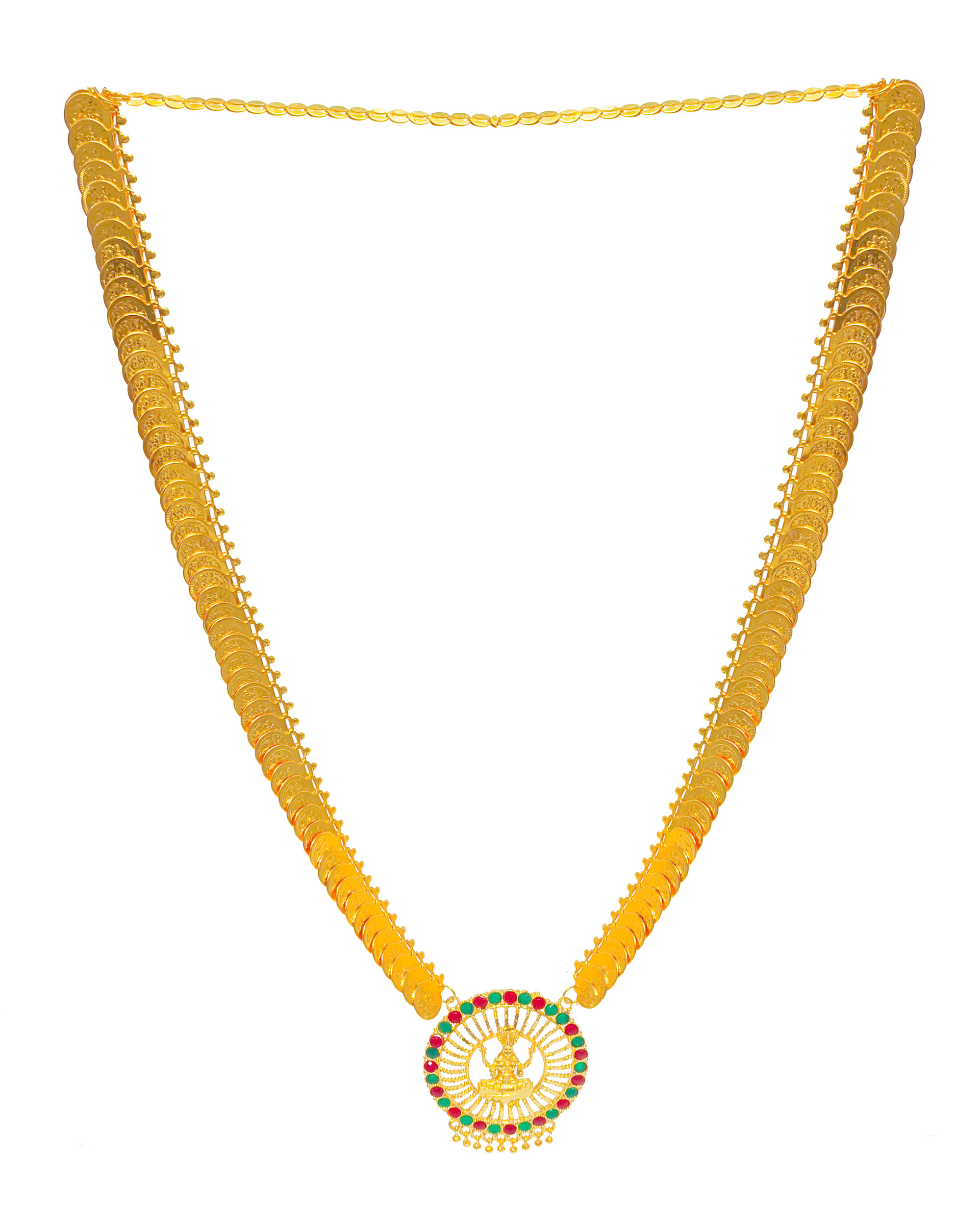 SHANKH-KRIVA - Golden Mangalsutra ( Pack of 1 ) SHANKH-KRIVA - Golden Mangalsutra ( Pack of 1 )