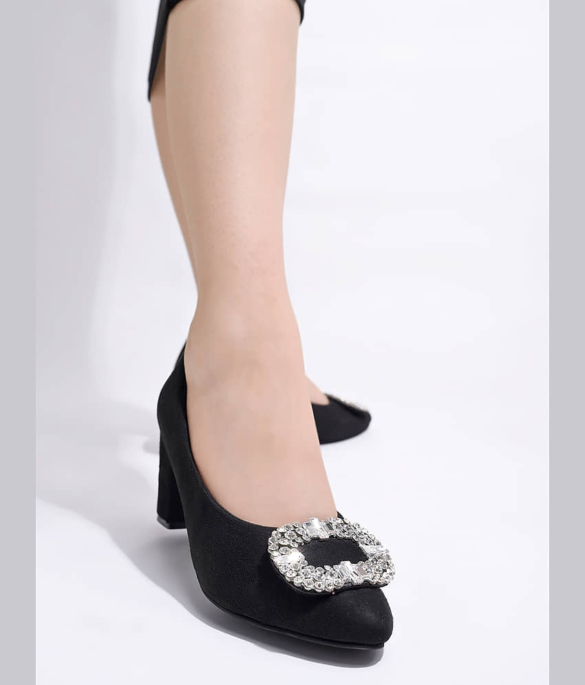 Shoetopia - Black Women's Pumps Heels - Heels | Buy online on ZillyBuy