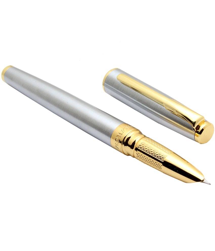 Srpc Dikawen 8075 Steel Body Fountain Pen Hooded Fine Nib