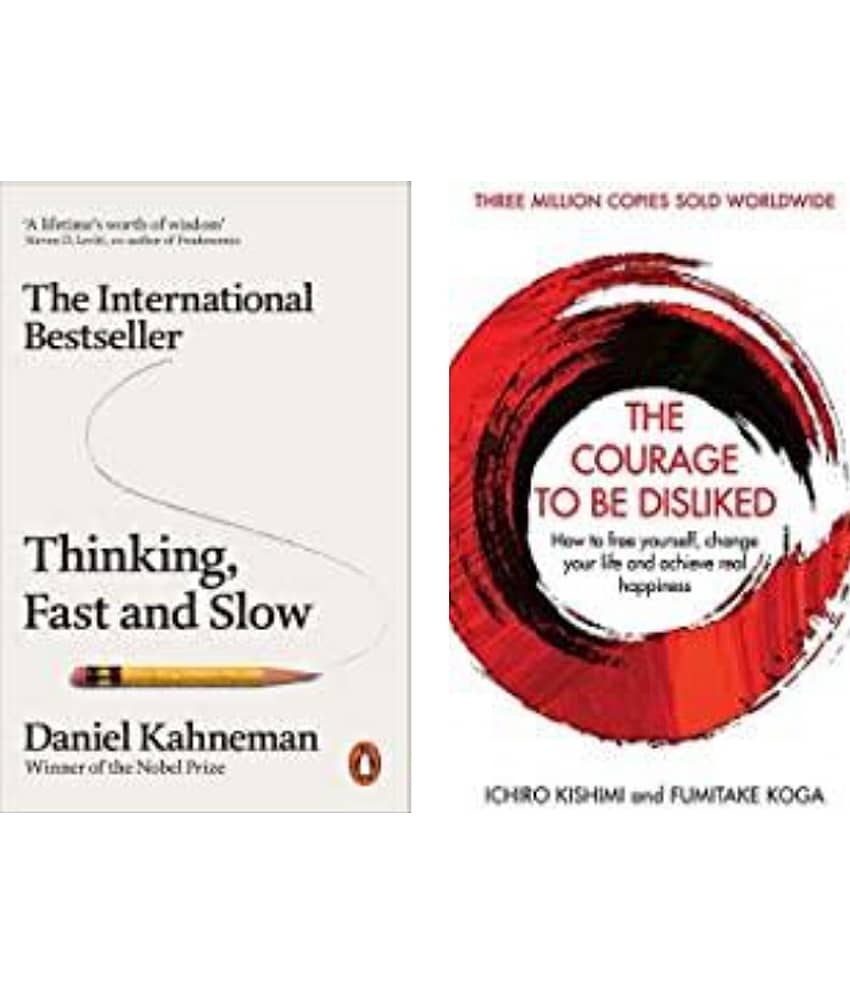 Thinking, Fast & Slow + The Courage To Be Disliked - Stationery | Buy online on ZillyBuy