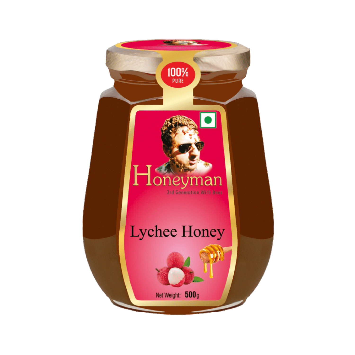 honeyman Lychee Honey 500 g honeyman Lychee Honey 500 g