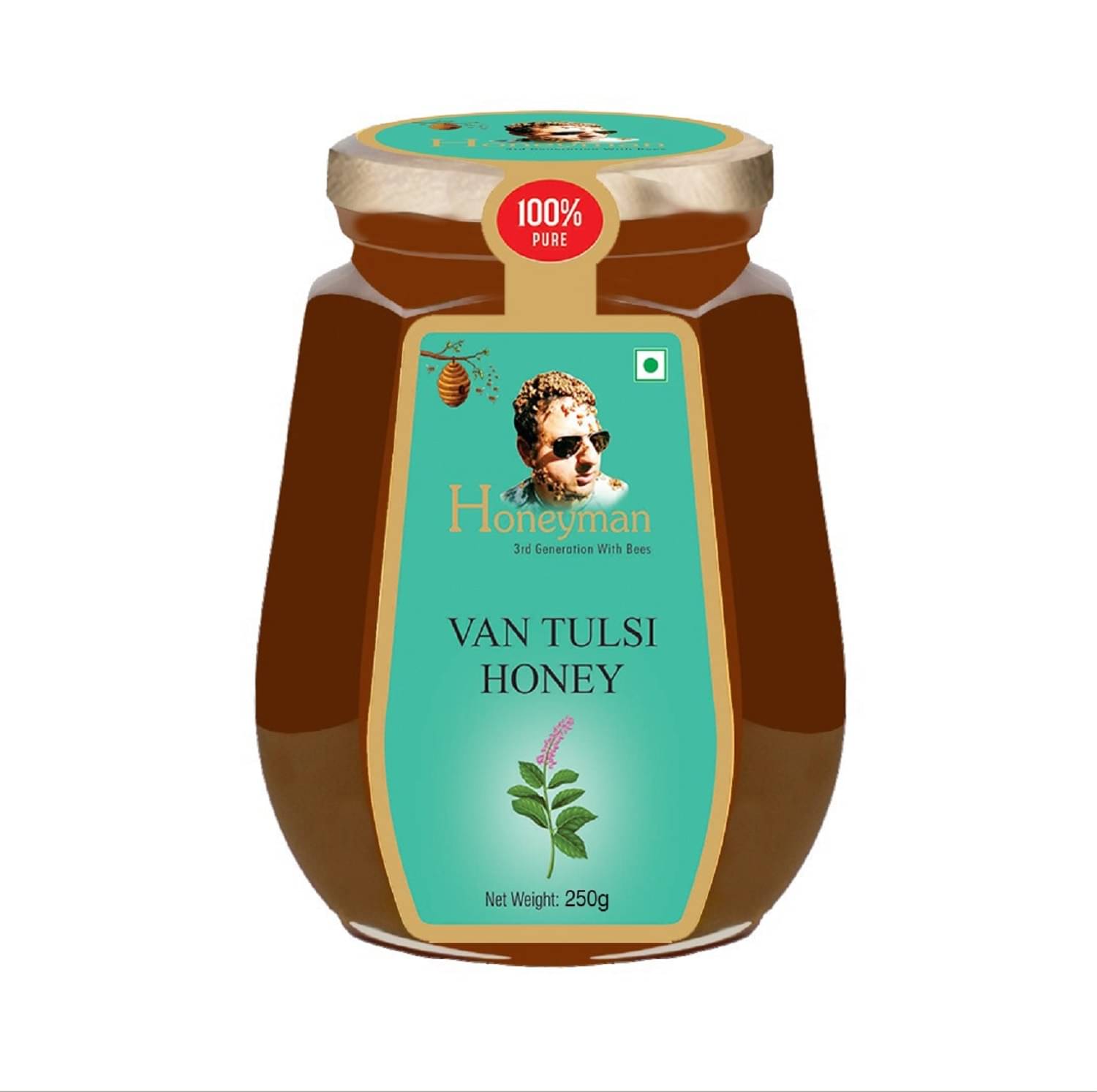 honeyman Van Tulsi Honey 250 g honeyman Van Tulsi Honey 250 g