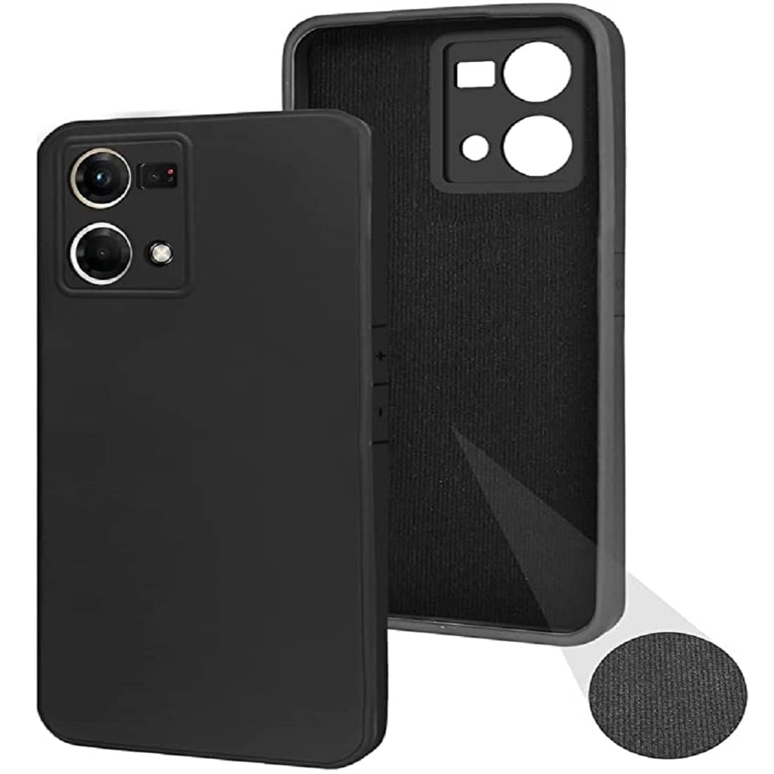     			Case Vault Covers - Silicon Soft cases Compatible For Silicon OPPO F21S PRO 4G ( Pack of 1 )
