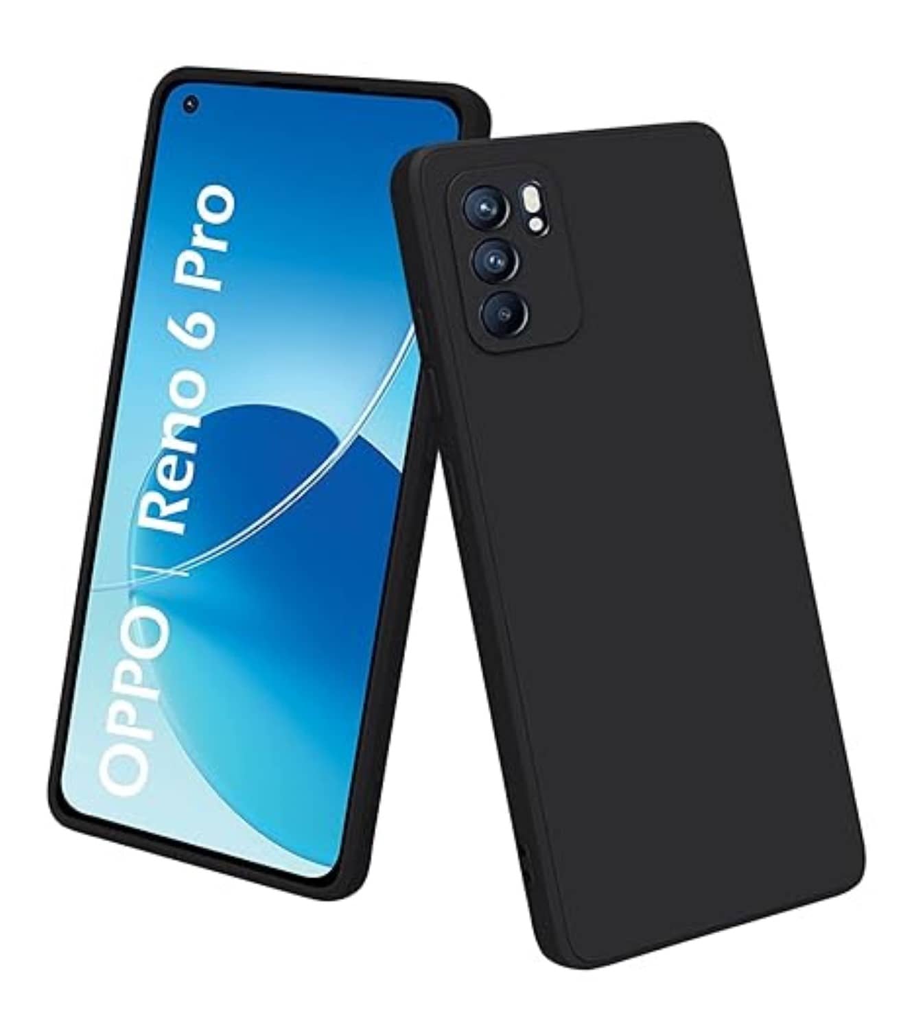 Case Vault Covers - Silicon Soft cases Compatible For Silicon Oppo Reno 6 Pro 5G ( Pack of 1 )