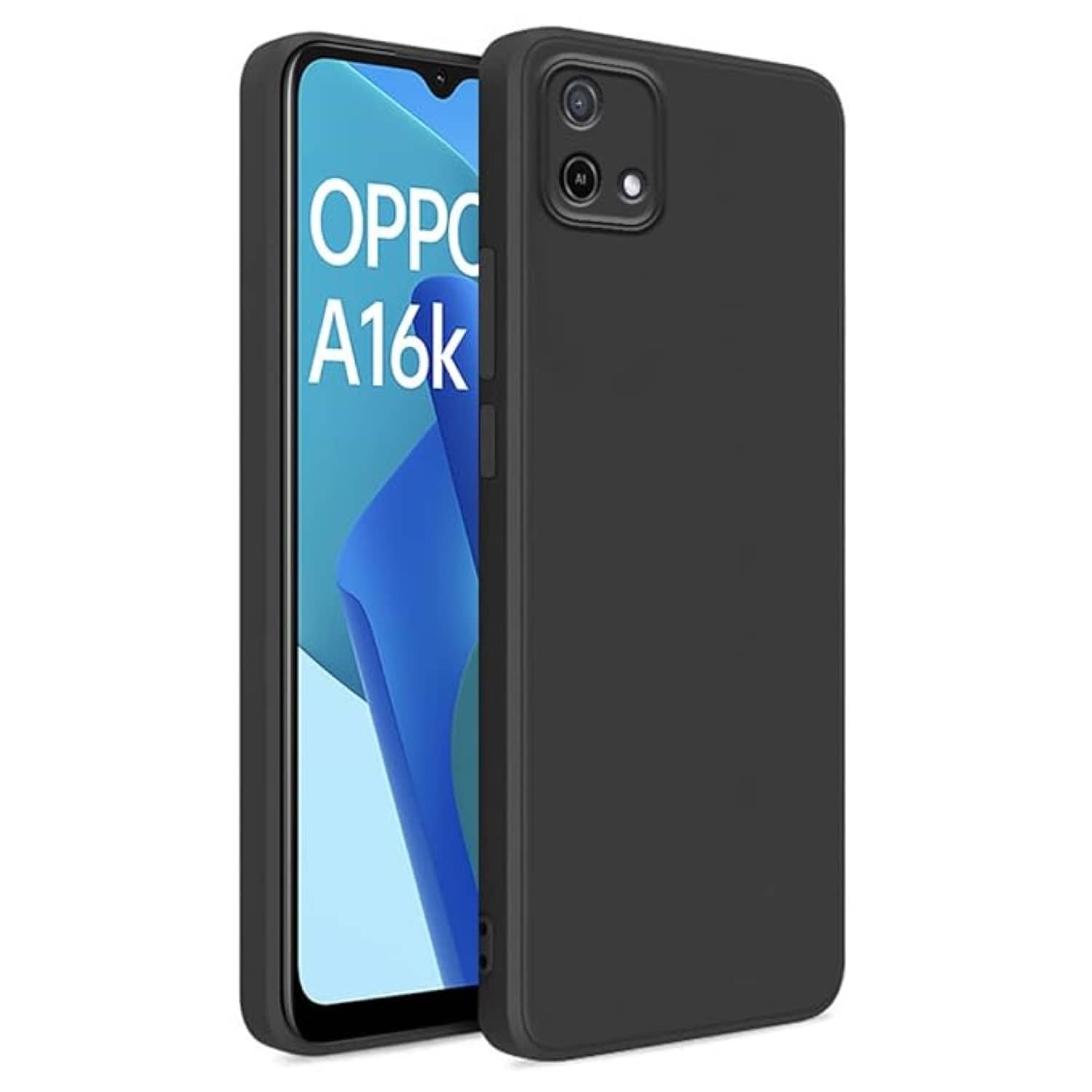 Case Vault Covers - Silicon Soft cases Compatible For Silicon OPPO A16E ( Pack of 1 )