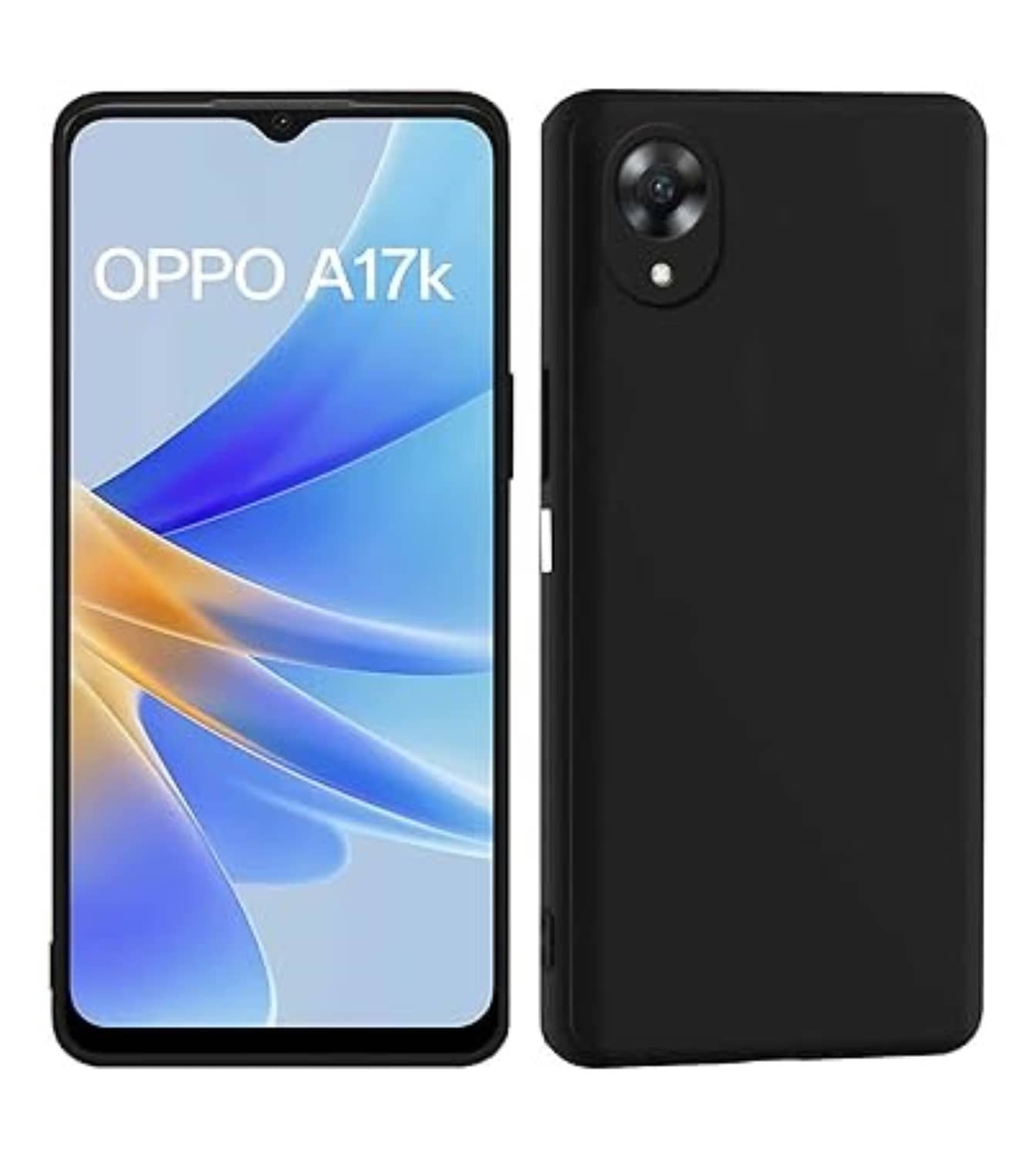 Case Vault Covers - Silicon Soft cases Compatible For Silicon Oppo A17K ( Pack of 1 )