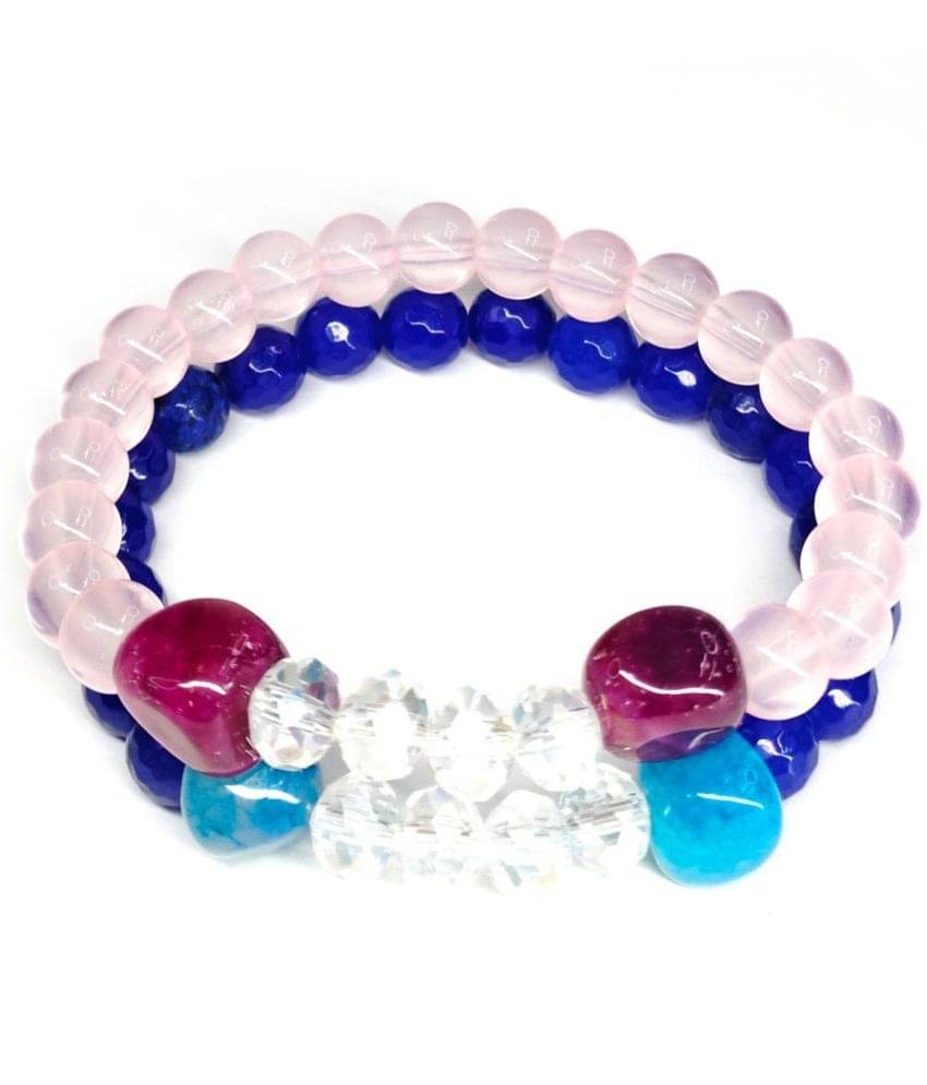     			DAIVYA WELLNESS - Multicolor Bracelet ( Pack of 2 )
