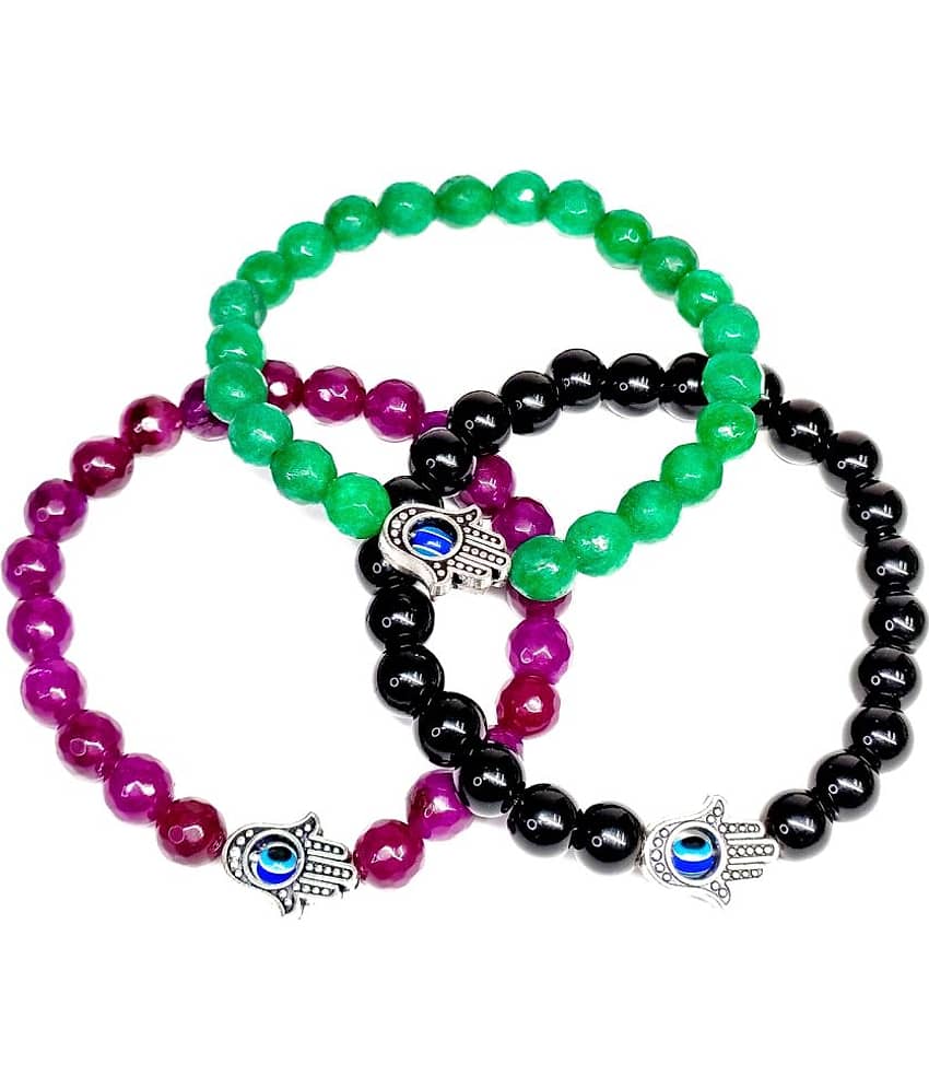 DAIVYA WELLNESS - Multicolor Bracelet ( Pack of 3 ) - Bangles & Bracelets | Buy online on ZillyBuy