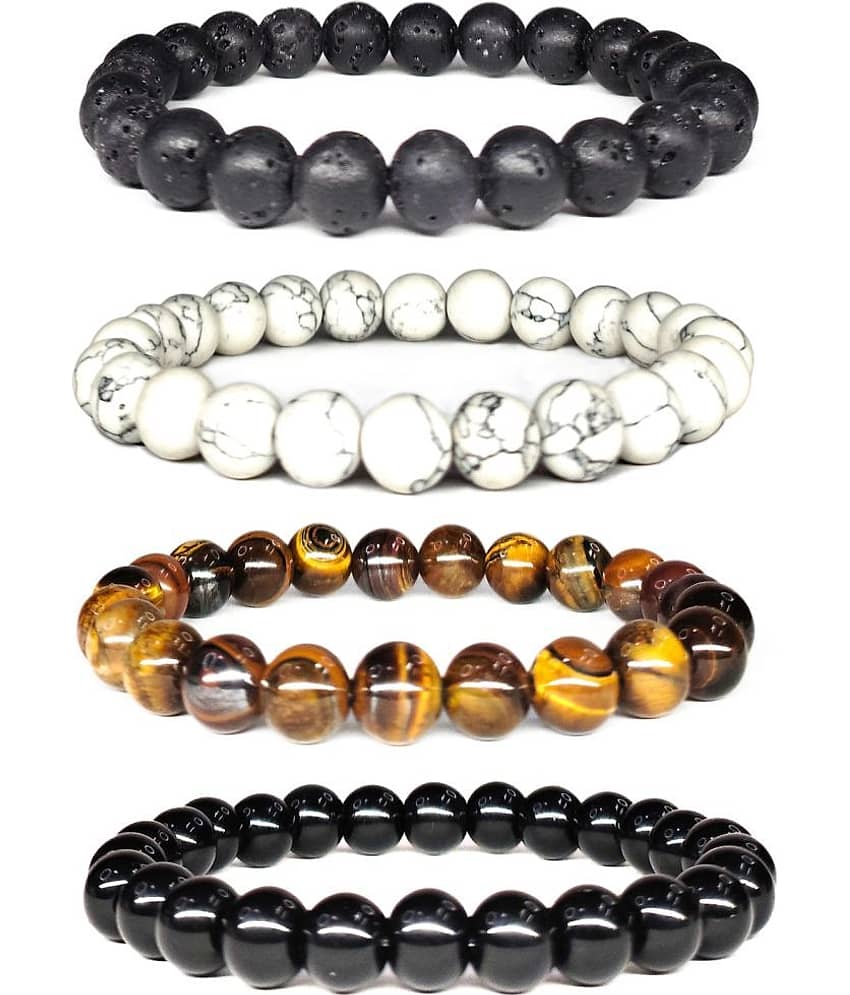 DAIVYA WELLNESS - Multicolor Bracelet ( Pack of 4 ) - Bangles & Bracelets | Buy online on ZillyBuy