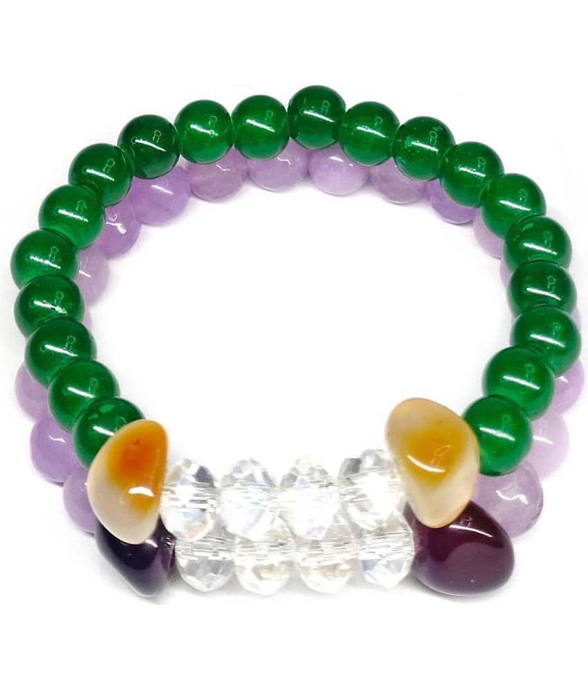 DAIVYA WELLNESS - Multicolor Bracelet ( Pack of 2 ) - Bangles & Bracelets | Buy online on ZillyBuy