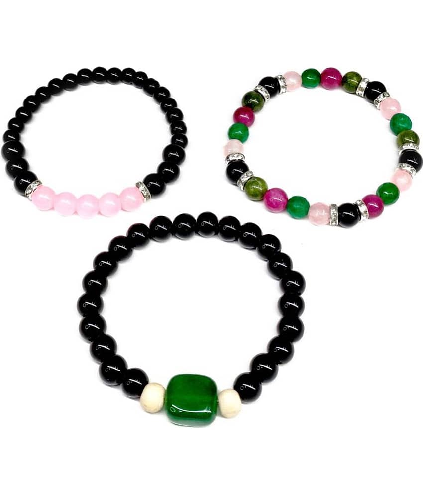 DAIVYA WELLNESS - Multicolor Bracelet ( Pack of 3 ) - Bangles & Bracelets | Buy online on ZillyBuy
