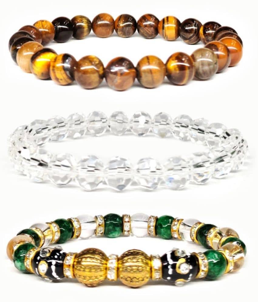 DAIVYA WELLNESS - Multicolor Bracelet ( Pack of 3 ) - Bangles & Bracelets | Buy online on ZillyBuy