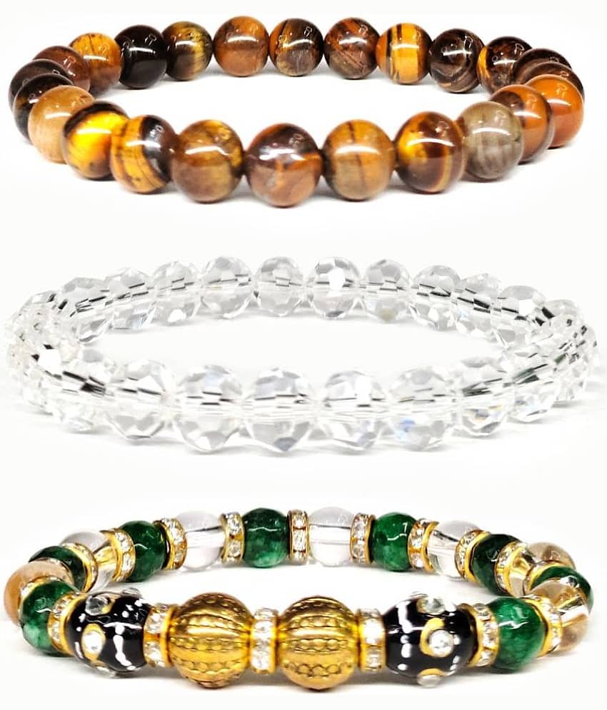 DAIVYA WELLNESS - Multicolor Bracelet ( Pack of 3 ) - Bangles & Bracelets | Buy online on ZillyBuy