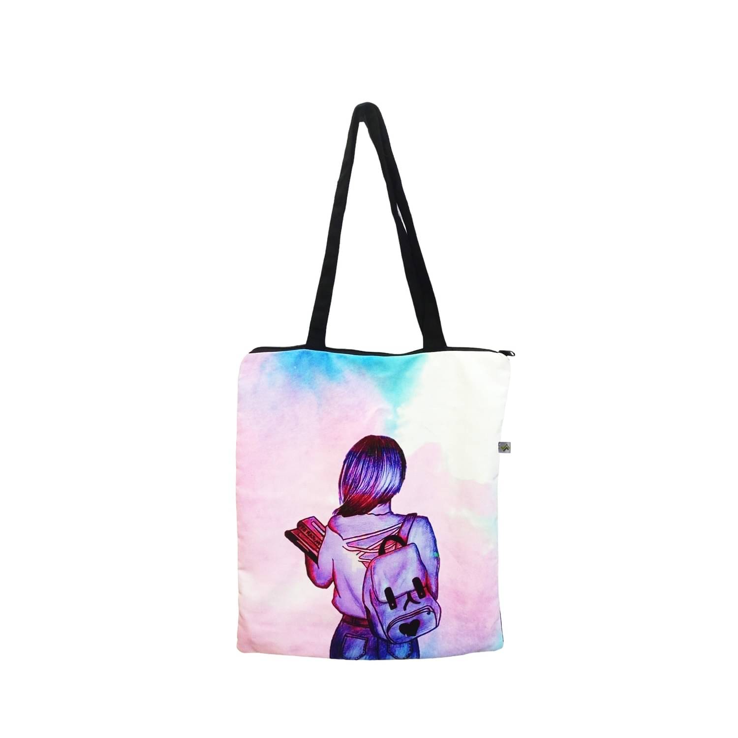     			Jellify Shoulder Bag Canvas Set of 1 ( Multicolor )