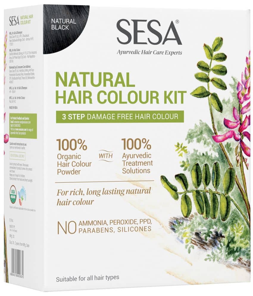 Sesa - Black Herbal Semi Permanent Hair Color 240