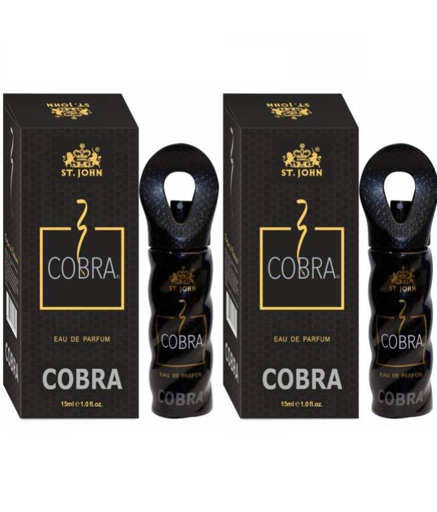 ST.JOHN Cobra Classic 15ml Long Lasting Eau De Parfum (EDP) For Men,Women 15ml- Pack of 2     			ST.JOHN Cobra Classic 15ml Long Lasting Eau De Parfum (EDP) For Men,Women 15ml- Pack of 2